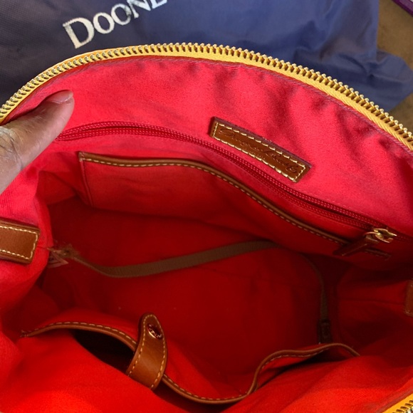 Dooney & Bourke Leather Handbag (gently used) - Picture 4 of 8